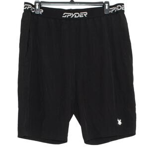 Spyder Mens Shorts Alpine Athletic Lightweight Black Size XL